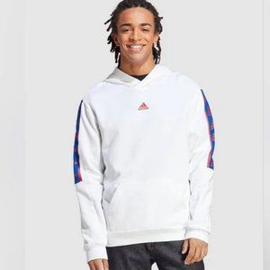 NWT Men's Adidas BrandLove Hoodie - SIZE XL - White